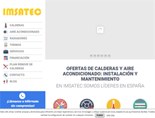 Tablet Screenshot of imsatec.es